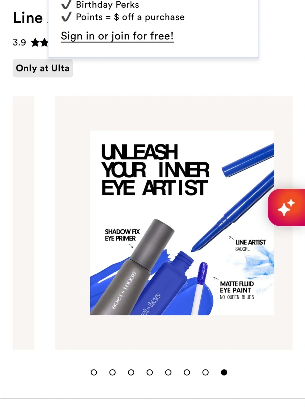 Blue cobalt bright Sadgrl Blue eyeliner about face rave festival dance concert
